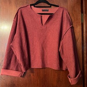 Urban Outfitters Burgundy Knit Top